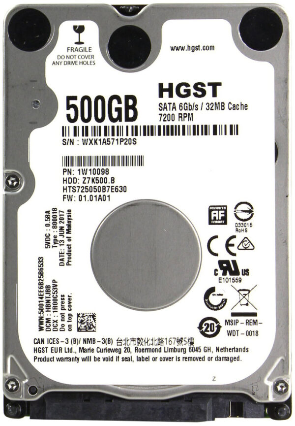 هارد 500گیگ لپ‌تاپی کارکرده_hard hdd 500GB - Image 2